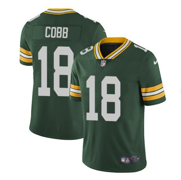 Men's Green Bay Packers #18 Randall Cobb Green Vapor Untouchable Stitched Football Jersey Men's Green Bay Packers #18 Randall Cobb Green Vapor Untouchable Stitched Football Jersey